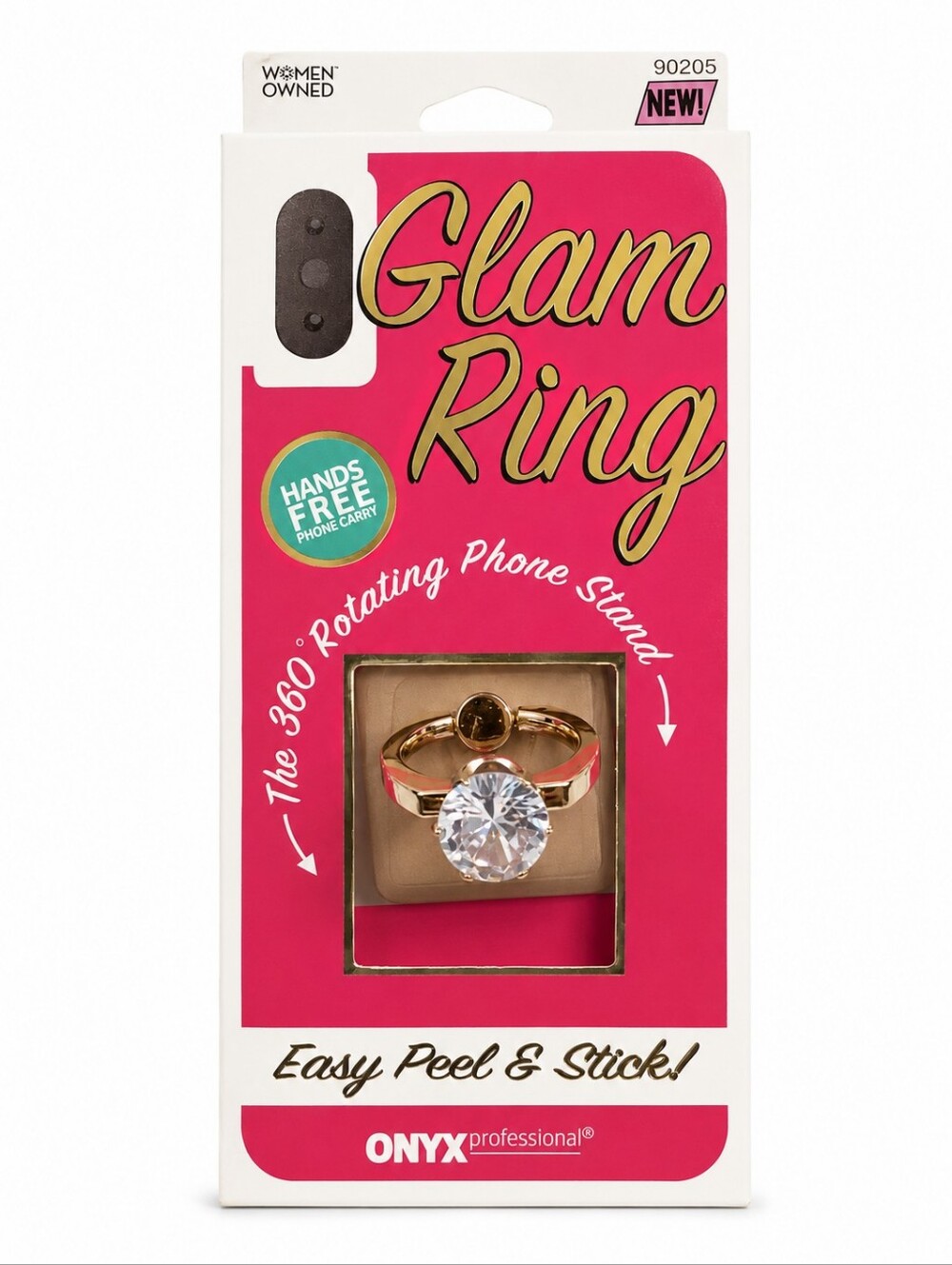 ONYX Professional Glam Ring Phone Stand – New in Package